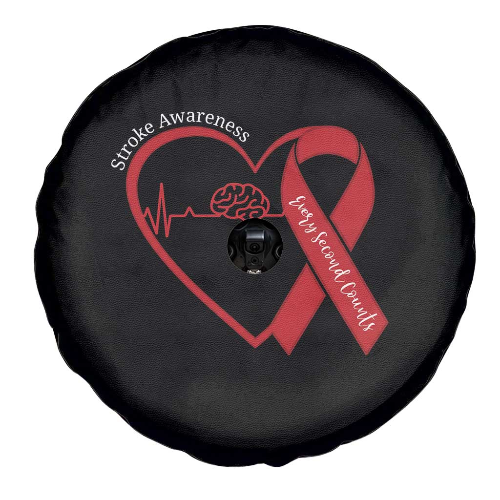 Stroke Awareness Spare Tire Cover Stroke Survivor Warrior Brain Attack TS11 Print Your Wear