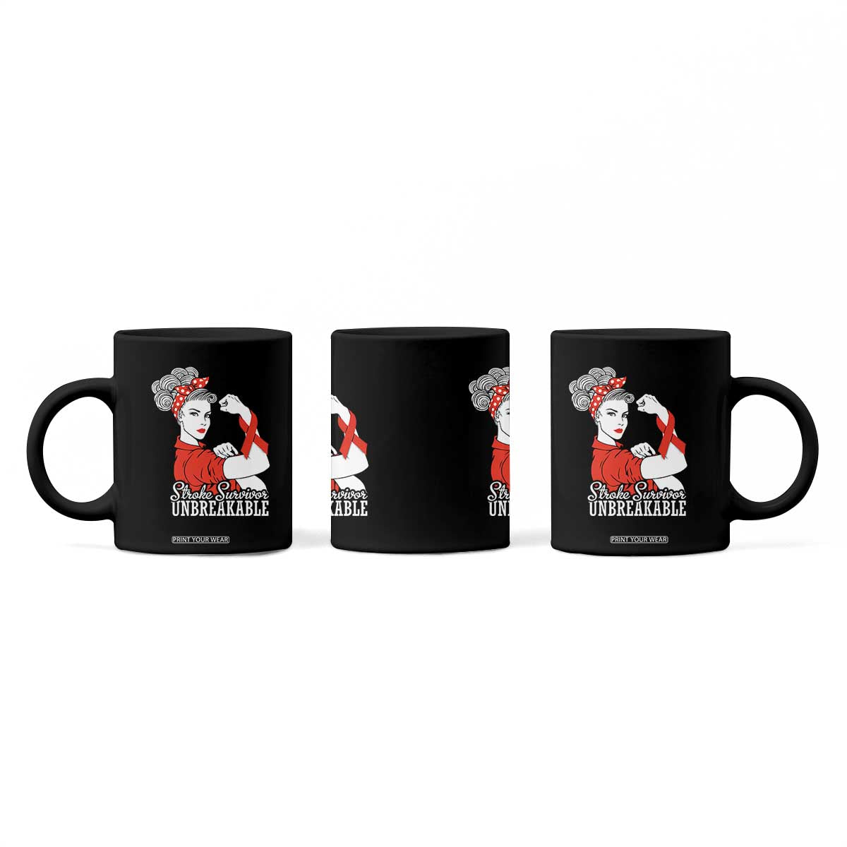 Stroke Survivor Unbreakable Coffee Mug Stroke Awareness Gift TS11 Print Your Wear