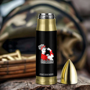 Stroke Survivor Unbreakable Bullet Tumbler Stroke Awareness Gift TS11 Print Your Wear