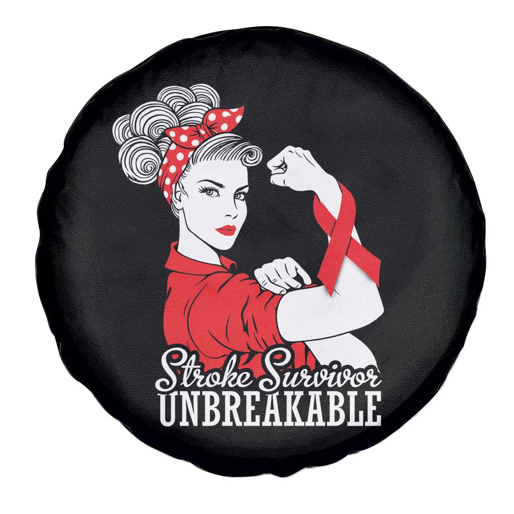Stroke Survivor Unbreakable Spare Tire Cover Stroke Awareness Gift TS11 Print Your Wear