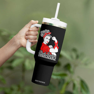 Stroke Survivor Unbreakable Tumbler With Handle Stroke Awareness Gift TS11 Print Your Wear