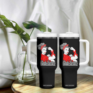 Stroke Survivor Unbreakable Tumbler With Handle Stroke Awareness Gift TS11 Print Your Wear