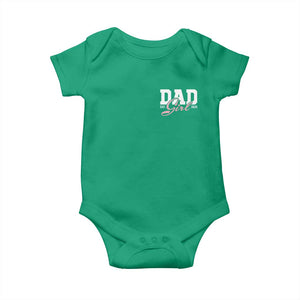 Dad Girl 2026 Baby Onesie Soon to Be Daddy of Baby Girl TS11 Irish Green Print Your Wear