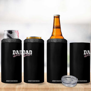 Dad Girl 2026 4 in 1 Can Cooler Tumbler Soon to Be Daddy of Baby Girl TS11 Print Your Wear