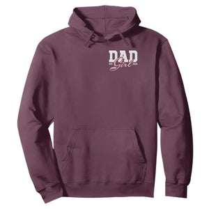 Dad Girl 2026 Hoodie Soon to Be Daddy of Baby Girl TS11 Maroon Print Your Wear