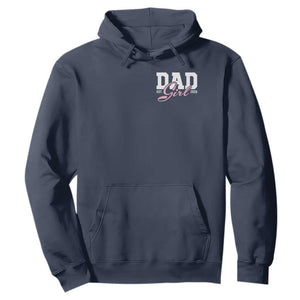 Dad Girl 2026 Hoodie Soon to Be Daddy of Baby Girl TS11 Navy Print Your Wear