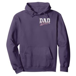 Dad Girl 2026 Hoodie Soon to Be Daddy of Baby Girl TS11 Purple Print Your Wear