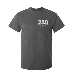 Dad Girl 2026 T Shirt For Kid Soon to Be Daddy of Baby Girl TS11 Dark Heather Print Your Wear