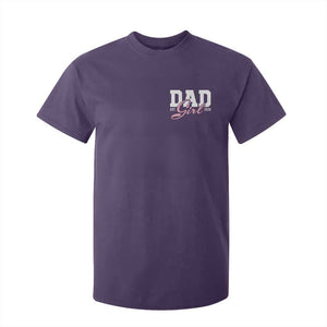 Dad Girl 2026 T Shirt For Kid Soon to Be Daddy of Baby Girl TS11 Purple Print Your Wear