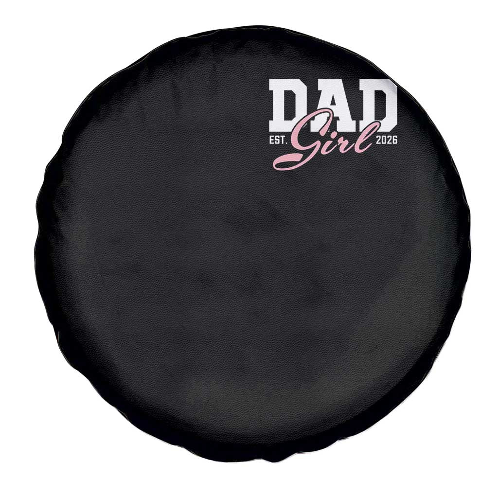 Dad Girl 2026 Spare Tire Cover Soon to Be Daddy of Baby Girl TS11 Print Your Wear