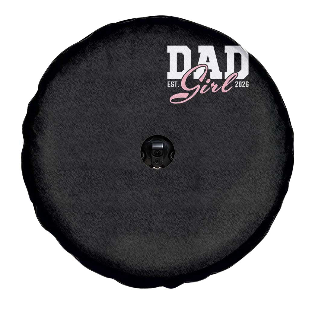 Dad Girl 2026 Spare Tire Cover Soon to Be Daddy of Baby Girl TS11 Print Your Wear