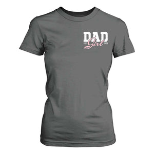 Dad Girl 2026 T Shirt For Women Soon to Be Daddy of Baby Girl TS11 Dark Heather Print Your Wear