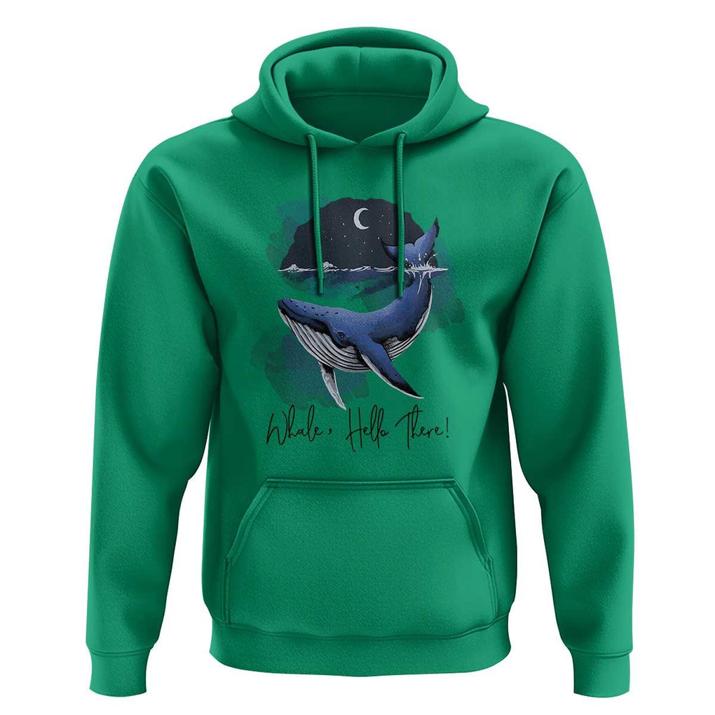 52-Hertz Whale Lover Hoodie Hello There Marine Biologist TS11 Irish Green Print Your Wear