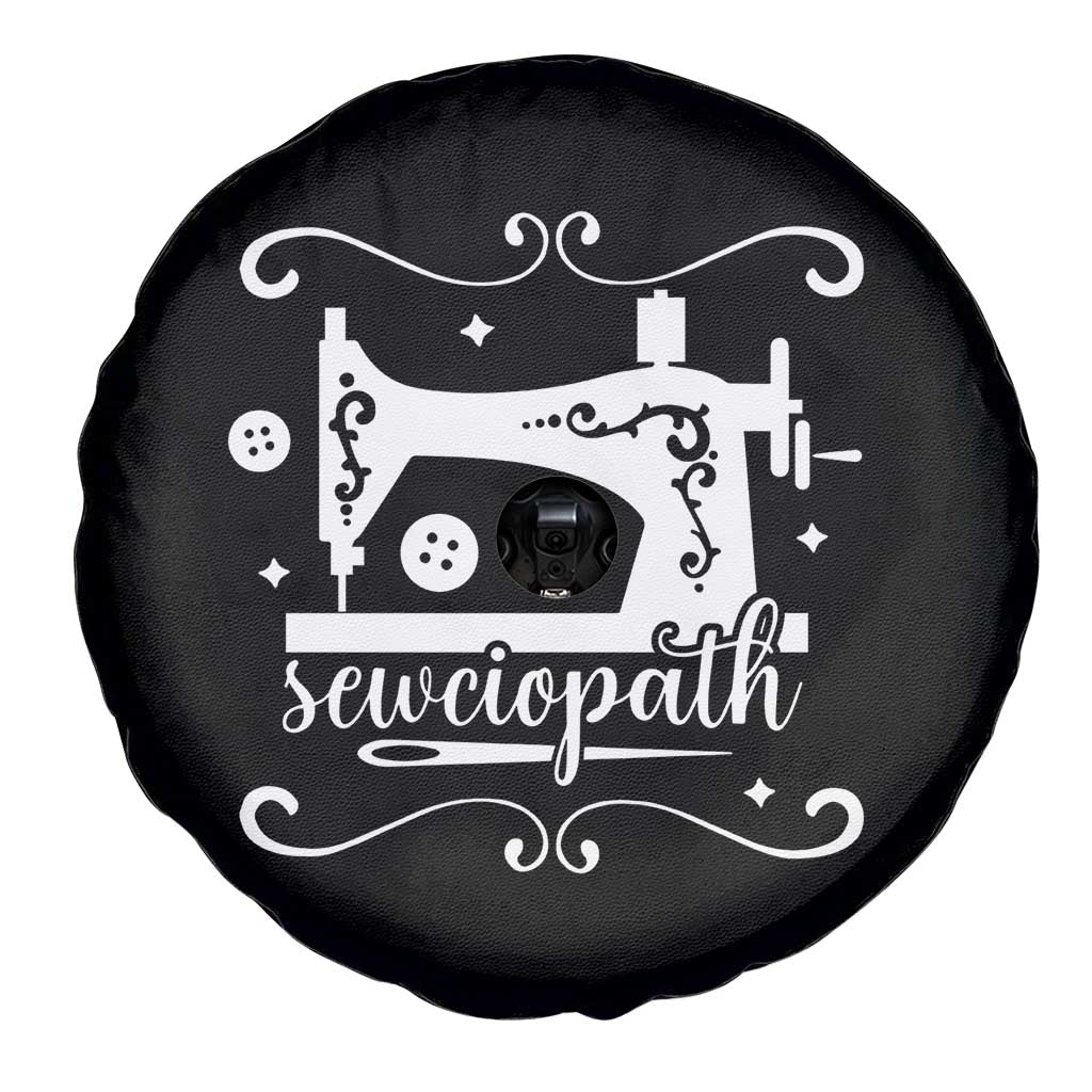 Sewing Lover Spare Tire Cover Sewciopath Quilter Sewing Machine TS11 Print Your Wear