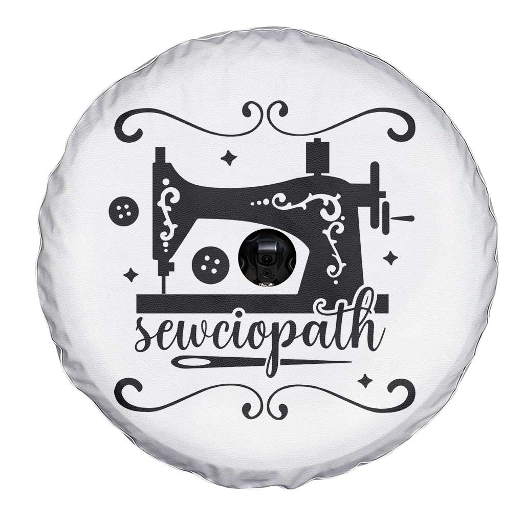Sewing Lover Spare Tire Cover Sewciopath Quilter Seamstress TS11 Print Your Wear
