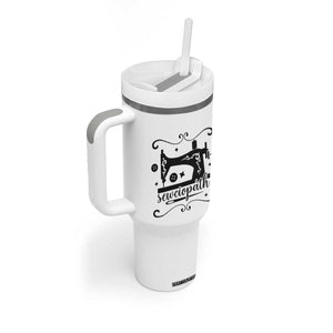 Sewing Lover Tumbler With Handle Sewciopath Quilter Seamstress TS11 Print Your Wear