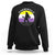 Non Binary Sweatshirt Theirwolf Enby Flag LGBTQ Pride TS11 Black Print Your Wear