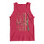 Funny Best Buckin Uncle Ever Tank Top Whitetail Camo Flag Father's Day TS11 Red Print Your Wear