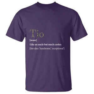 Funny Tio Definition T Shirt Spanish Mexican Uncle Father's Day TS11 Purple Print Your Wear