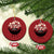 Funny Grilling Christmas Ornament Why You All Up In My Grill BBQ Barbecue Smoking TS11 Circle Red Print Your Wear