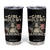 Funny Girl Hold My Earrings Tumbler Cup Statue of Liberty American Flag TS11 Black Print Your Wear
