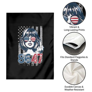Funny 8647 Impeach 47 Girls American Flag Garden Flag TS11 Print Your Wear