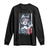 Funny 8647 Impeach 47 Girls American Flag Long Sleeve Shirt TS11 Black Print Your Wear