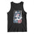 Funny 8647 Impeach 47 Girls American Flag Tank Top TS11 Black Print Your Wear