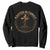 Rooted In Christ Sweatshirt Jesus Christian Cross Bible Verse TS11 Black Print Your Wear