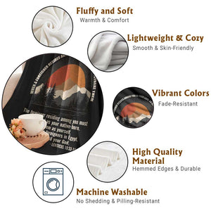 When A Foreigner Resides Among You In Your Land Do Not Mistreat Them Throw Blanket Leviticus Bible Verse TS11 Print Your Wear