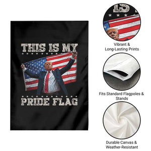 Funny Patriot Trump This Is My Pride Flag Garden Flag 4th Of July American Flag TS11 Print Your Wear