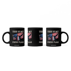 Funny Patriot Trump This Is My Pride Flag Coffee Mug 4th Of July American Flag TS11 Print Your Wear