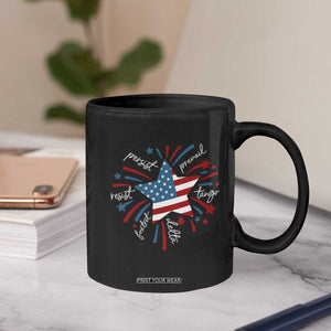 Funny 4th of July Fireworks Foxtrot Delta Tango Coffee Mug TS11 Print Your Wear