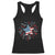 Funny 4th of July Fireworks Foxtrot Delta Tango Racerback Tank Top TS11 Black Print Your Wear