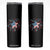 Funny 4th of July Fireworks Foxtrot Delta Tango Skinny Tumbler TS11 Black Print Your Wear