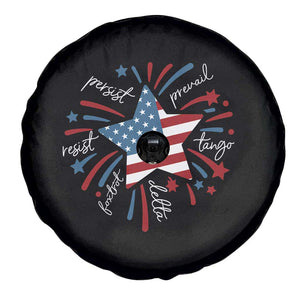 Funny 4th of July Fireworks Foxtrot Delta Tango Spare Tire Cover TS11 Print Your Wear