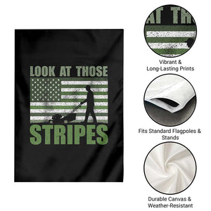 Funny Gardening Lawn Mower Garden Flag Look At Those Stripes American Flag TS11 Print Your Wear