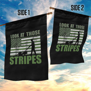 Funny Gardening Lawn Mower Garden Flag Look At Those Stripes American Flag TS11 Print Your Wear