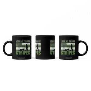 Funny Gardening Lawn Mower Coffee Mug Look At Those Stripes American Flag TS11 Print Your Wear