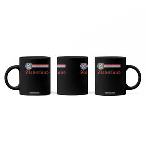 Nederland Holland Emblem Lion Vintage Dutch Flag Coffee Mug