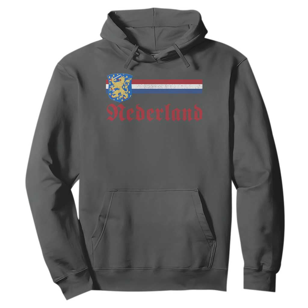 Nederland Holland Emblem Lion Vintage Dutch Flag Hoodie