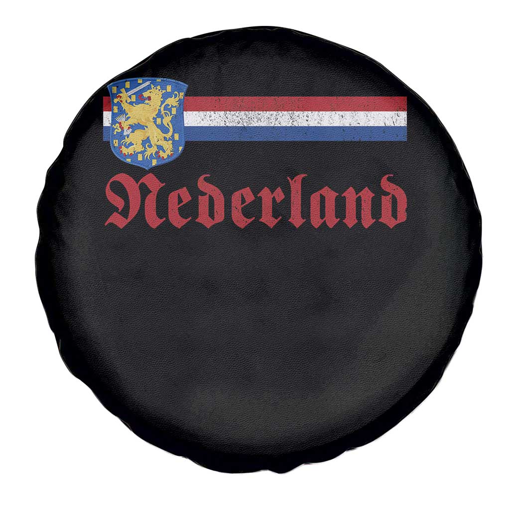 Nederland Holland Emblem Lion Vintage Dutch Flag Spare Tire Cover