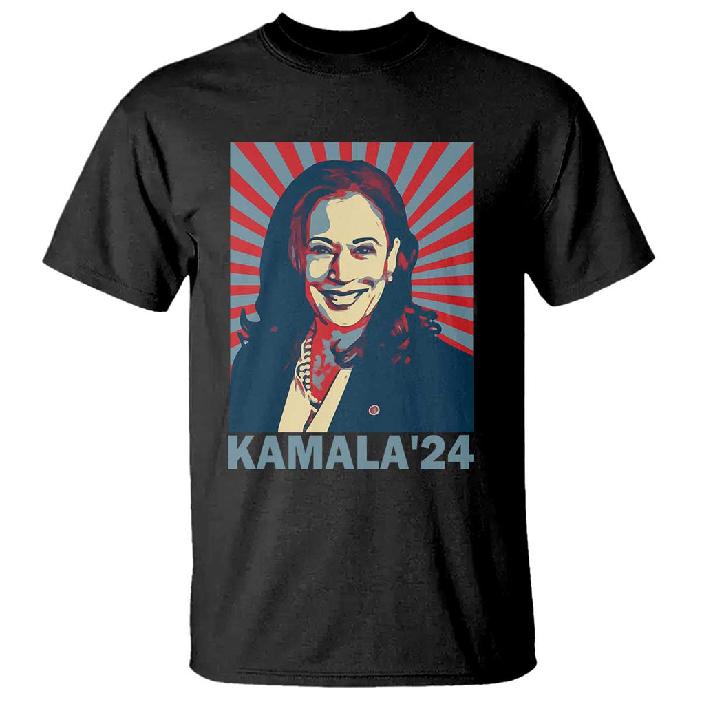 Kamala'24 T Shirt Retro Harris For President TS11 Black Print Your Wear