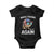 Funny Make Fishing Great Again Baby Onesie Bass Fishing TS11 Black Print Your Wear