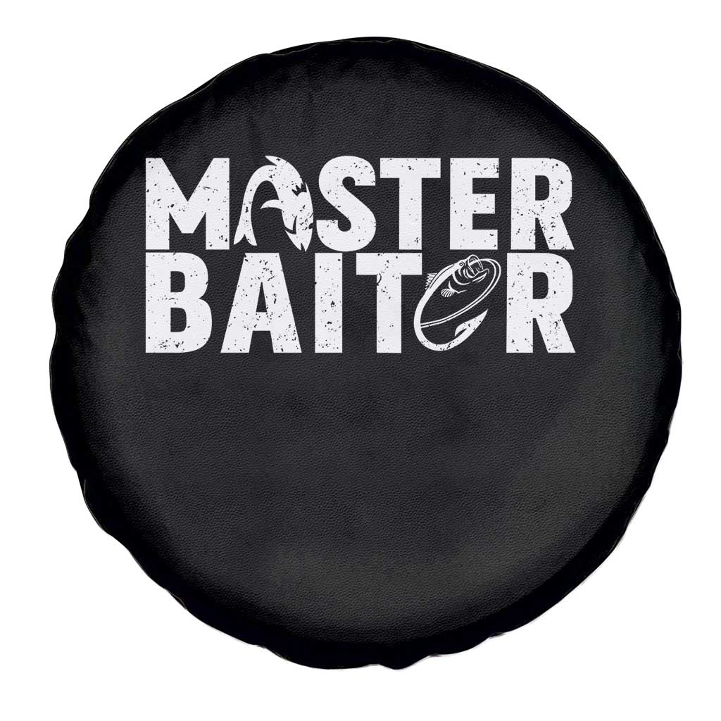 Funny Master Baiter Spare Tire Cover Fishing Fisherman Adult Jokes Father's Day TS11 Print Your Wear