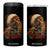 Indian American Rider 4 in 1 Can Cooler Tumbler Respect The Native Chief Native American Motorcycle TS11 One Size: 16 oz Black Print Your Wear