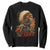 Indian American Rider Sweatshirt Respect The Native Chief Native American Motorcycle TS11 Black Print Your Wear