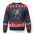 Bigfoot Native American Northwest Coast Art Ugly Christmas Sweater - Print Your Wear