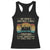 Native American Racerback Tank Top We Should Have Built A Wall Fighting Illegal Immigration Since 1492 TS11 Black Print Your Wear