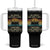 Native American Tumbler With Handle We Should Have Built A Wall Fighting Illegal Immigration Since 1492 TS11 One Size: 40 oz Black Print Your Wear